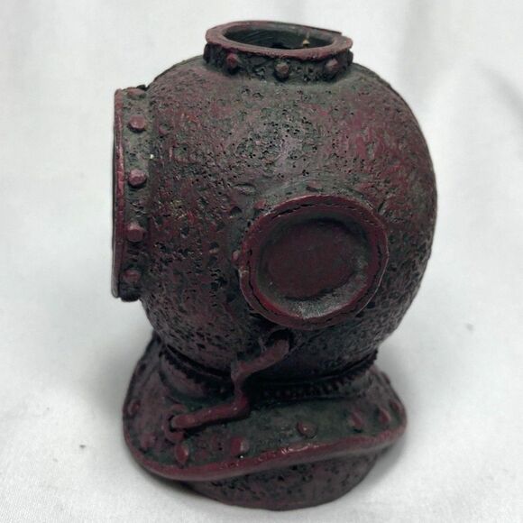 Top Fin Scuba Helmet Fish Tank Decoration Hideaway Small 3"T x 2.5"W x 2.5"L - Picture 6 of 8